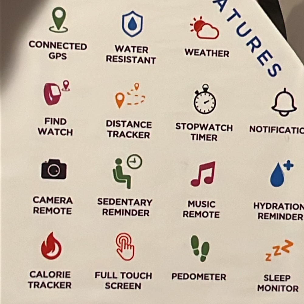 Q7+ Smartwatch - New! Still Sealed! Android and iOS compatible - Picture 10 of 11